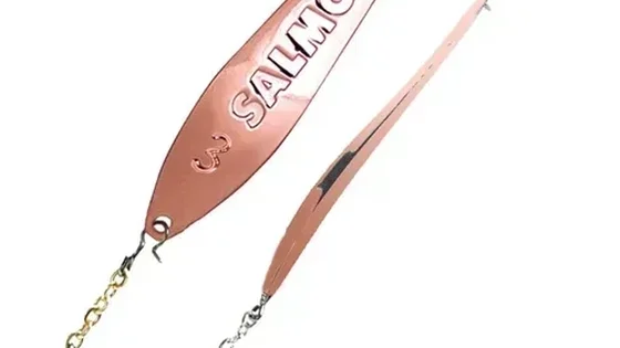 Блешня зимова LJ "S-3-Z" з ланцюжком і гачком, 55мм / C