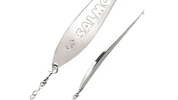 Блешня зимова LJ "S-3-Z" з ланцюжком і гачком, 55мм / S