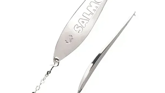 Блешня зимова LJ "S-3-Z" з ланцюжком і трійником OWNER, 55мм / S