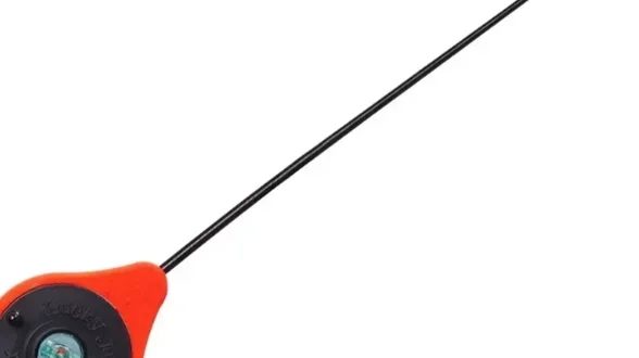 Вудка-балалайка зимова Lucky John MORMAX (червона) 24,6см Вудка-балалайка зимова Lucky John MORMAX (червона) 24,6см