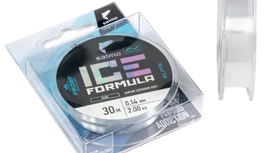 Жилка моно зимова Salmo Elite ICE FORMULA Clear 0,14 / 30м