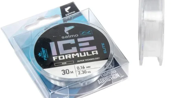 Жилка моно зимова Salmo Elite ICE FORMULA Clear 0,18 / 30м