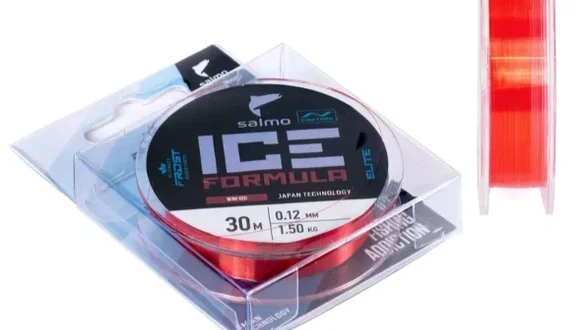 Жилка моно зимова Salmo Elite ICE FORMULA Wine Red 0,12 / 30м Жилка моно зимова Salmo Elite ICE FORMULA Wine Red 0,12 / 30м