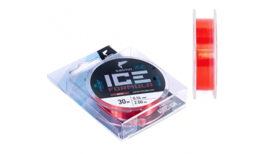 Жилка моно зимова Salmo Elite ICE FORMULA Wine Red 0,14 / 30м