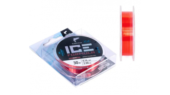 Жилка моно зимова Salmo Elite ICE FORMULA Wine Red 0,14 / 30м