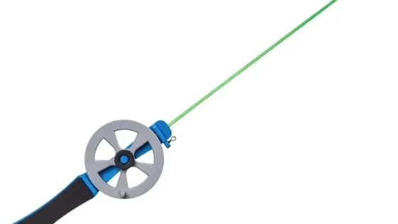 Вудка зимова з катушкою Salmo FIN 32см / 02