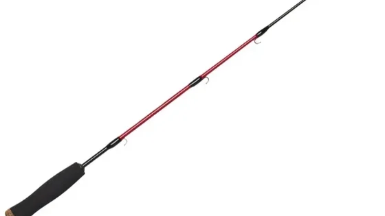 Вудка зимова цілісна Lucky John C-TECH ZANDER STICK EXTRA POWER (графіт,мотовило,до 70г) 54см