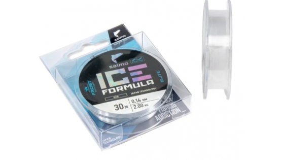 Жилка моно зимова Salmo Elite ICE FORMULA Clear 0,14 / 30м (прозора,інд.уп/ *10)