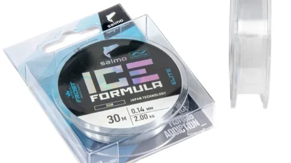 Жилка моно зимова Salmo Elite ICE FORMULA Clear 0,14 / 30м (прозора,інд.уп/ *10) Жилка моно зимова Salmo Elite ICE FORMULA Clear 0,14 / 30м (прозора,інд.уп/ *10)