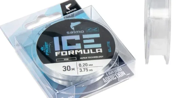 Жилка моно зимова Salmo Elite ICE FORMULA Clear 0,20 / 30м (прозора,інд.уп/ *10) Жилка моно зимова Salmo Elite ICE FORMULA Clear 0,20 / 30м (прозора,інд.уп/ *10)