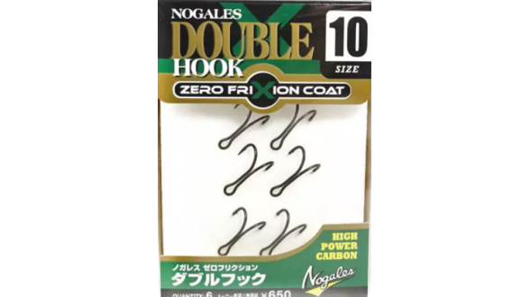 Двійник Varivas Zero Friction Double Hook #10 Двійник Varivas Zero Friction Double Hook #10