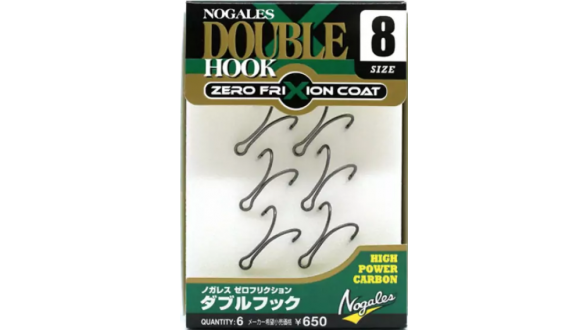 Двійник Varivas Zero Friction Double Hook #8 Двійник Varivas Zero Friction Double Hook #8
