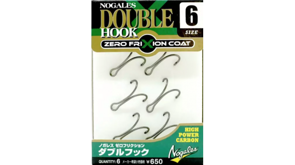 Двійник Varivas Zero Friction Double Hook #6 Двійник Varivas Zero Friction Double Hook #6