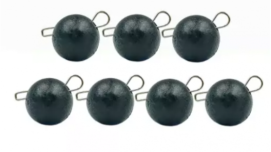 Грузило Вухастик PRO 12g 7pc чорний