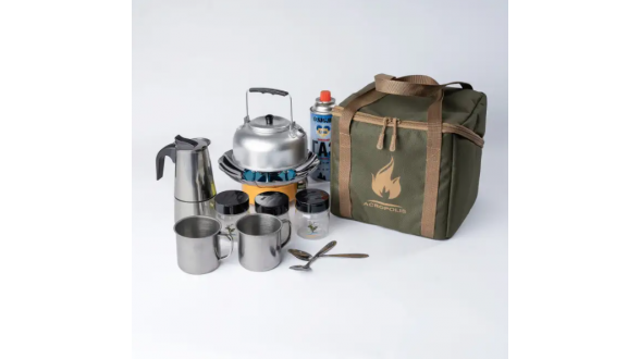 Acropolis Набір для пікніка ЧГП-5 для кави та чаю на 2-4 персони Acropolis Набір для пікніка ЧГП-5 для кави та чаю на 2-4 персони