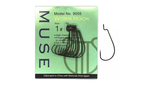 Офсетний гачок BKK Muse #1 (9шт)