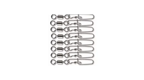 Вертлюжок з застібкою Daiwa Super Safe Lure Swivel Type II №1/0 55kg 8pcs