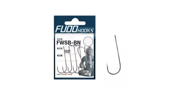 Гачки Fudo Worm SSB Black 10 (10 шт.)