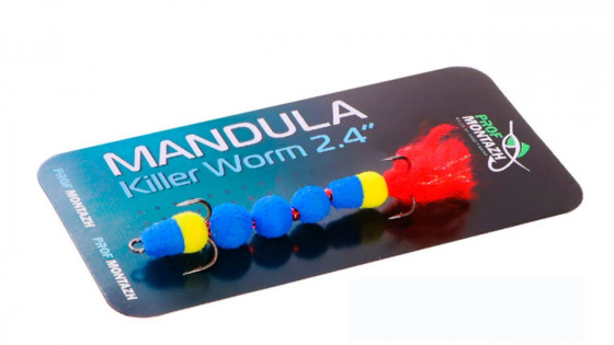 Мандула Killer Worm 5 сегментів 2,4"