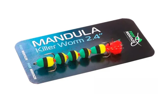 Мандула Killer Worm 5 сегментов 2,4" (MK5S902)