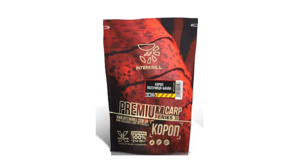 Принада INTERKRILL Короп-Полуниця-Банан 1кг