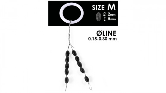 Стопор силіконовий M /-0,3мм *10