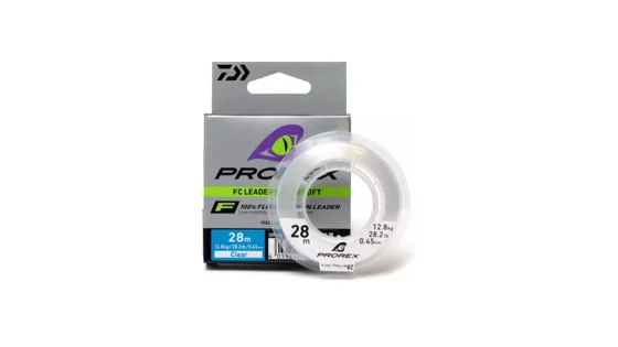 Флюорокарбон Daiwa Prorex FC Leader Super Soft 28m 12.8kg 0.45mm