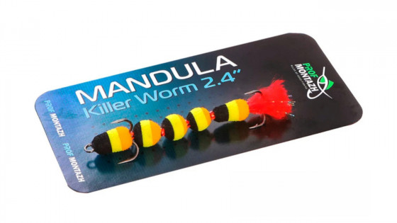 Мандула Killer Worm 5 сегментов 2,4" (MK5S912)