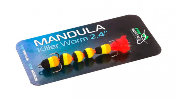 Мандула Killer Worm 5 сегментов 2,4" (MK5S912)