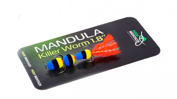 Мандула Killer Worm 3 сегменти 1,8" (MK3S901)