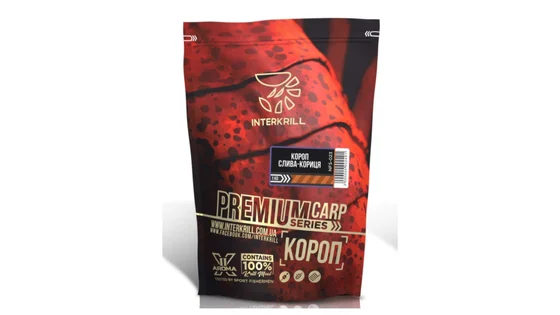 Принада INTERKRILL Короп-Слива-Кориця 1кг