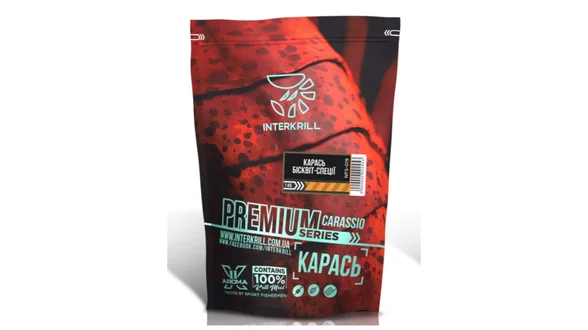 Принада INTERKRILL Карась-Бісквіт-Спеції 1кг