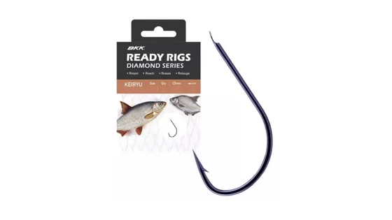 Гачок з повідцем BKK Ready Rig Keiryu #10 0.14mm