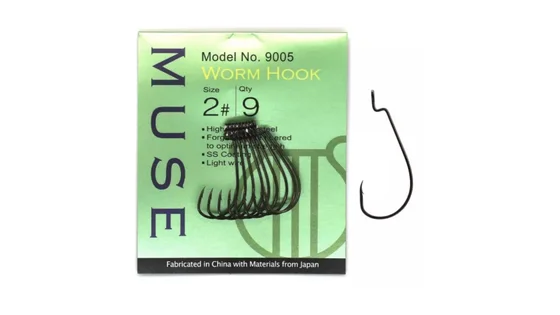 Офсетний гачок BKK Muse #2 (9шт)