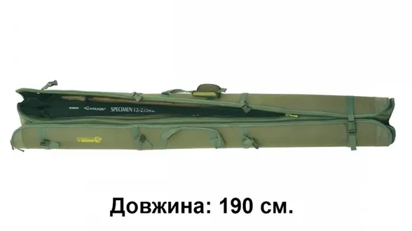 КВ-12б Кофр жорсткий 2-х секційний для вудочок КВ-12б Кофр жорсткий 2-х секційний для вудочок