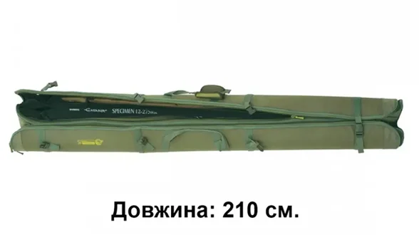 КВ-12в Кофр жорсткий 2-х секційний для вудочок КВ-12в Кофр жорсткий 2-х секційний для вудочок