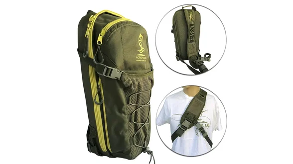 РДС-1 Рюкзак-слінг на одне плече для спінінгової риболовлі (для правши та шульги) РДС-1 Рюкзак-слінг на одне плече для спінінгової риболовлі (для правши та шульги)