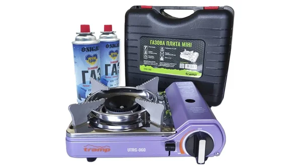 ЧГП-1т Туристичний похідний набір для пікніка (сумка з газовою плитою міні, 2-ма газовими картриджами та вітрозахисним екраном) ЧГП-1т Туристичний похідний набір для пікніка (сумка з газовою плитою міні, 2-ма газовими картриджами та вітрозахисним екраном)