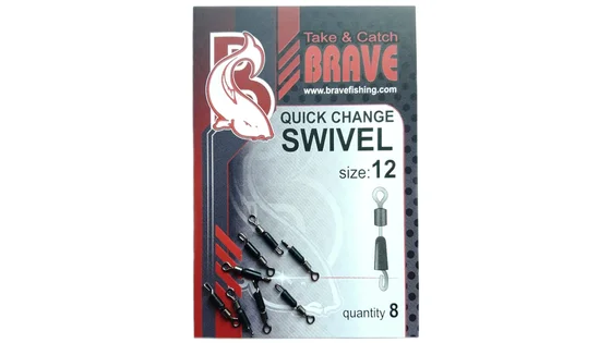 Швидкозмінний вертлюг Quick Change Swivel #12, BQCS12, 8шт в уп.