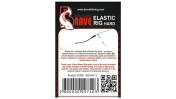 Фідергам - поводок Elastic Rig Hard White 12 см, BERHW12, 4шт в уп.