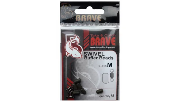 Буфер Brave Swivel Buffer Beads M, BSBBM, 6шт в уп.