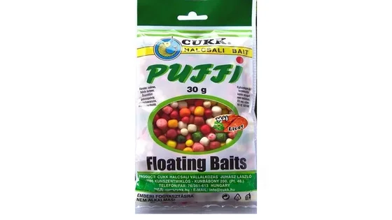 Повітряне тісто "puffi" mini-midi (30гр) Лівер (мікс)