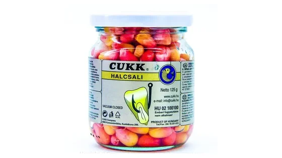 Фарбована кукурудза 220мл Мед-часник (червоно-помаранчевий)