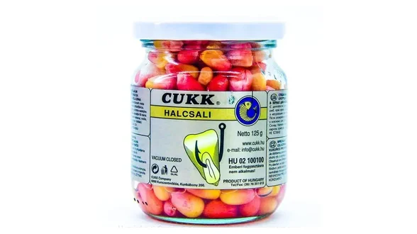 Фарбована кукурудза 220мл Мед-часник (червоно-помаранчевий) Фарбована кукурудза 220мл Мед-часник (червоно-помаранчевий)