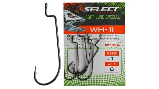 Гачок Select WH-11 #1 (6 шт/уп)
