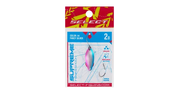 Блешня Select Supreme 2.0g 27mm #04 Fancy Silver