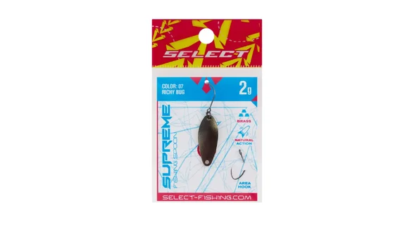 Блешня Select Supreme 2.0g 27mm #07 Richy Bug