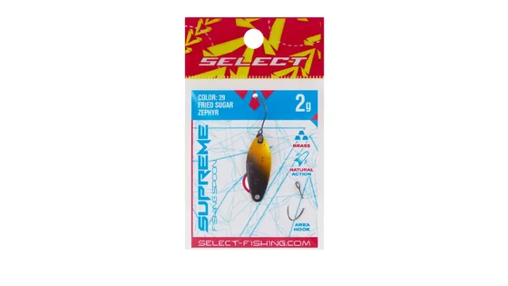 Блешня Select Supreme 2.0g 27mm #29 Fried Sugar Zephyr