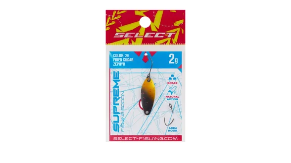 Блешня Select Supreme 2.0g 27mm #29 Fried Sugar Zephyr