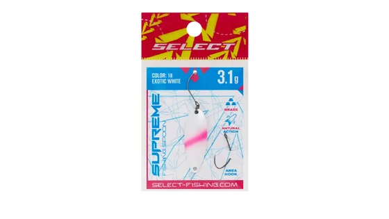 Блешня Select Supreme 3.1g 34mm #18 Exotic White
